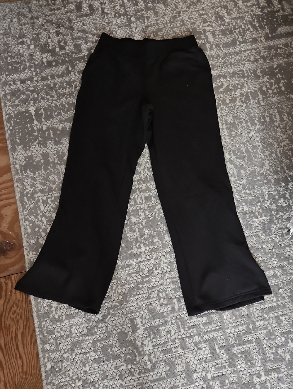 Avia Black Straight-Leg Women's Pants